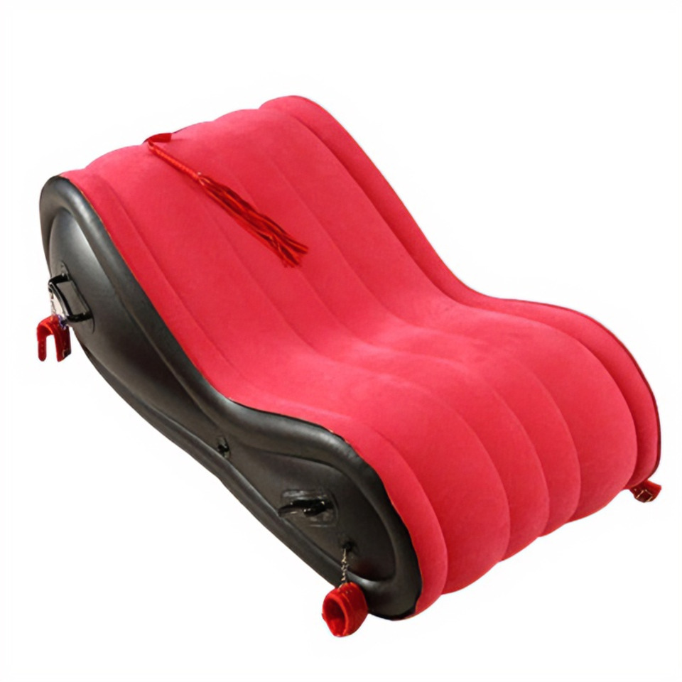 Outdoor Furniture Epping - Rotes aufblasbares Sex-Sofa-Bett mit hoher Tragkraft