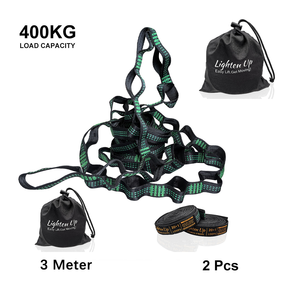 Outdoor Furniture Rope - 3M 2 Stück Robuste Hängemattengurte für