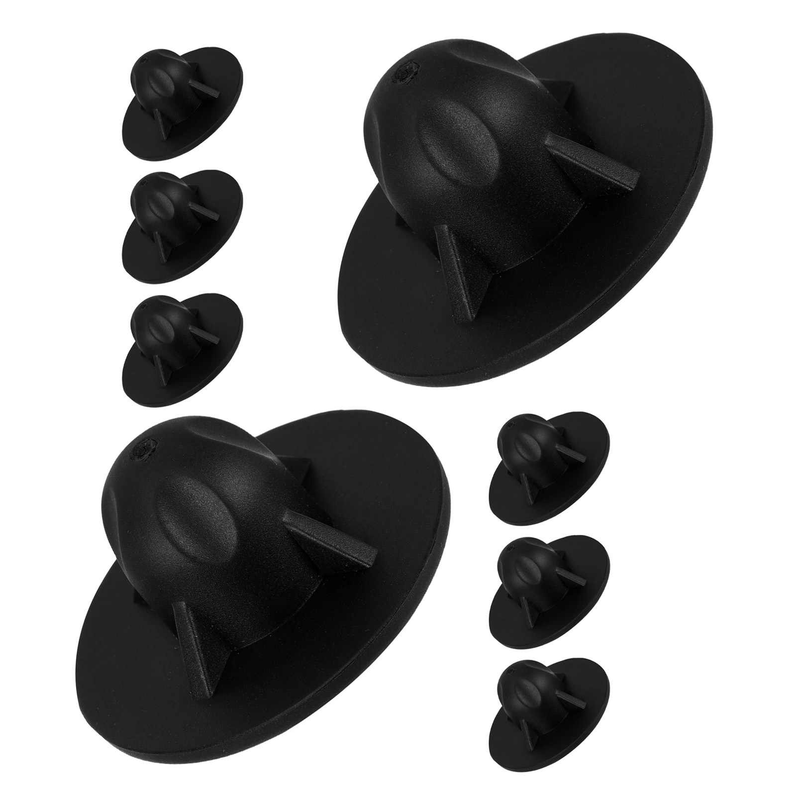 Outdoor Furniture Glides - 8 Stück Outdoor Anti-Sinking Campingstuhl-Beinkappen, Gummi-Fußabdeckungen,