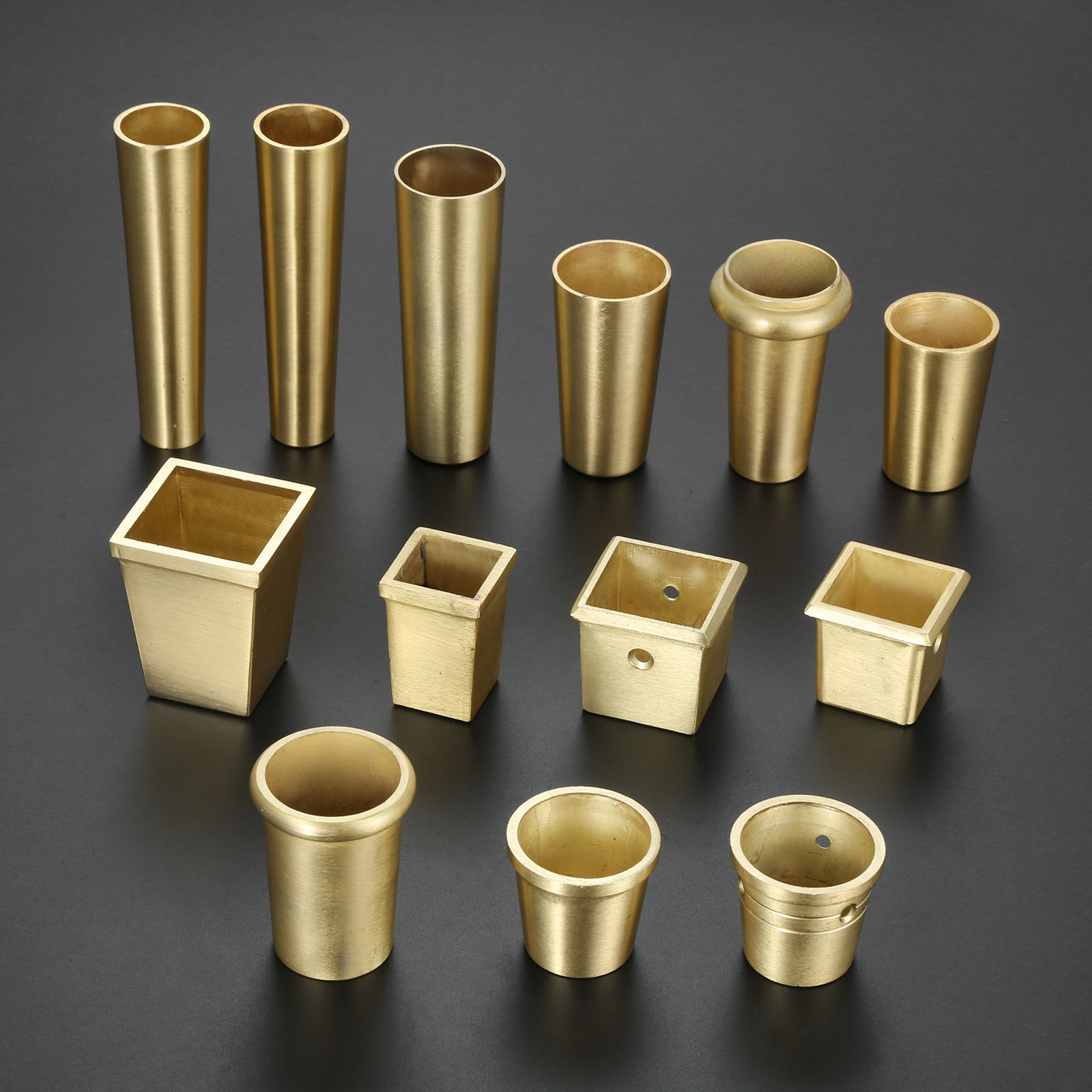 Outdoor Furniture Leg Protectors - 1Pc Möbel Armaturen Gold Messing Kupfer