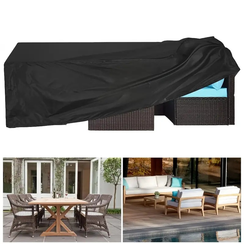 Outdoor Furniture Sofa - Robuste, winddichte Gartenmöbelabdeckung – UV-beständiger, langlebiger