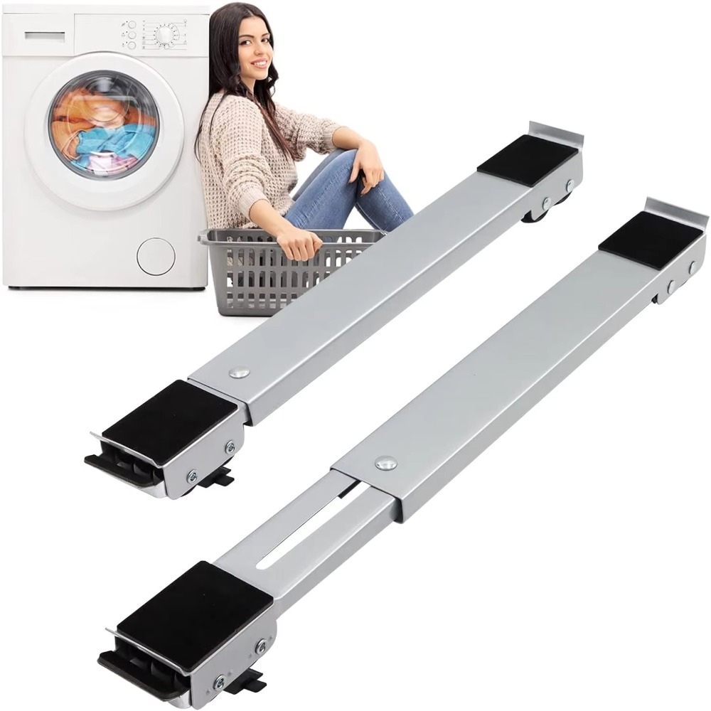 Outdoor Furniture Glides - Verstellbare Waschmaschinenbasis mit Rollen 360° °