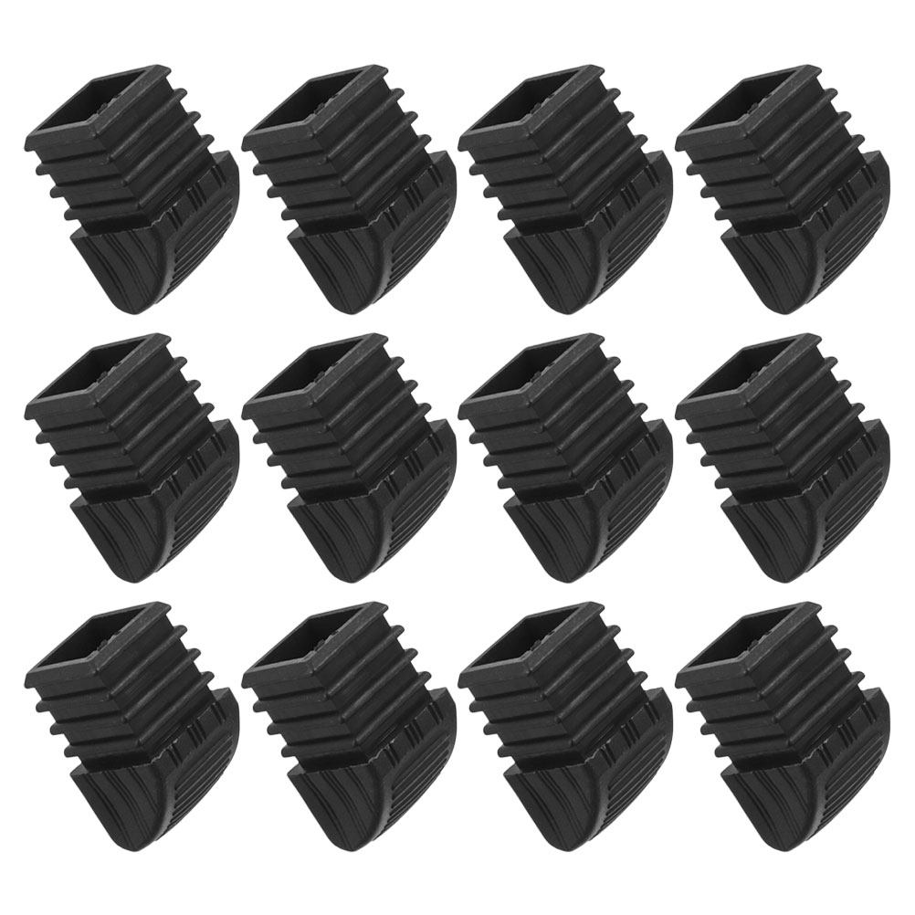 Outdoor Furniture Leg Protectors - 12 Stück Camping-Klapptischbein-Abdeckungen Outdoor-Möbel-Fußpolster Stuhlbeinschutz Bodenschutzkappen