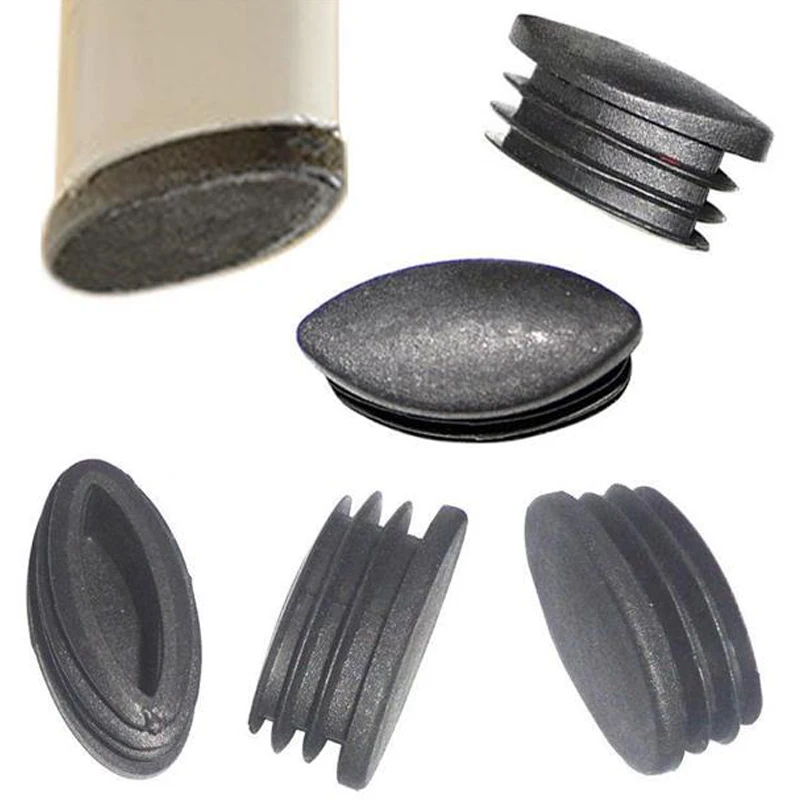 Outdoor Furniture Leg Protectors - 20Pcs Olive Rohre Stecker Rohr Blindung