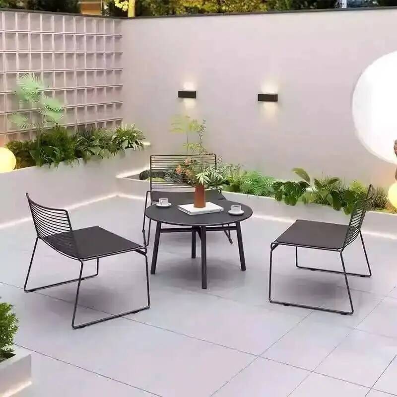 Outdoor Furniture Shop - Einfaches Café, Balkon, Freizeit, Eisen, Innenhof,
