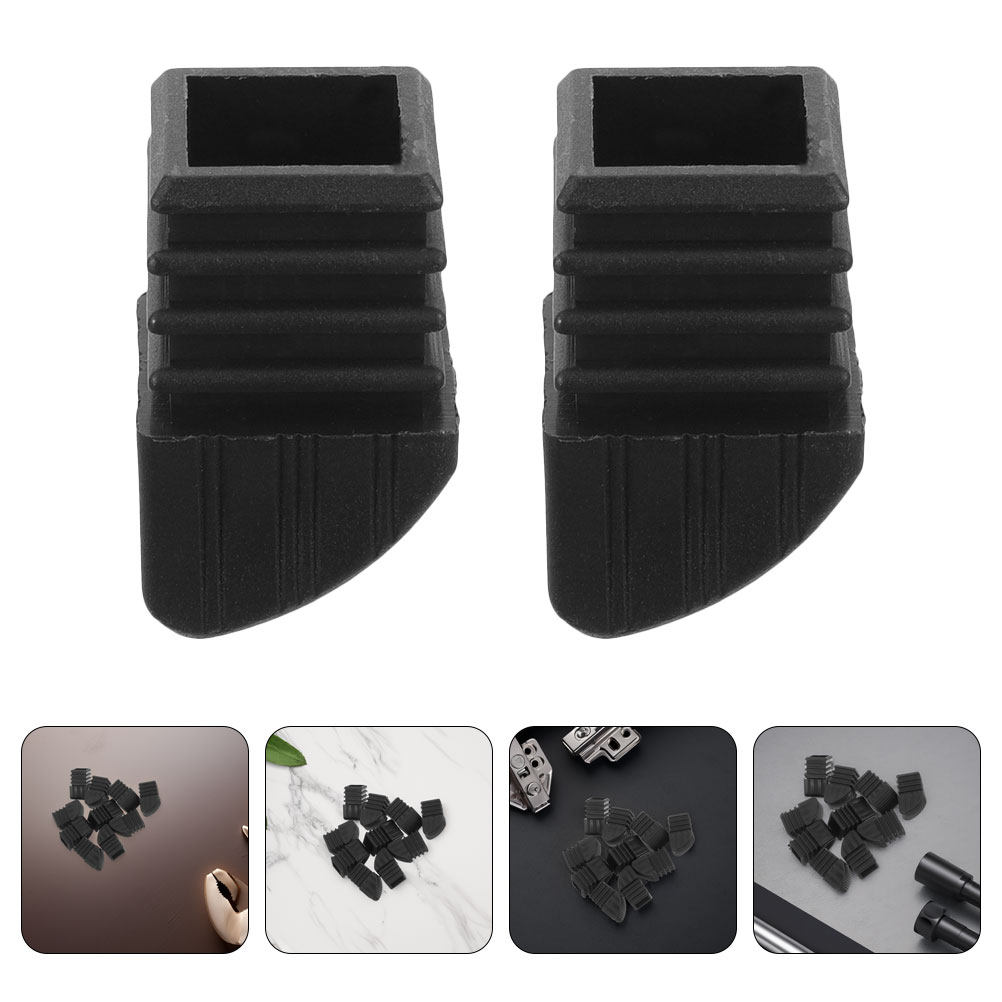 Outdoor Furniture Leg Protectors - 12 Stück Klappbare Tischbeinabdeckungen Tragbare Outdoor-Camping-Möbel-Fußpolster