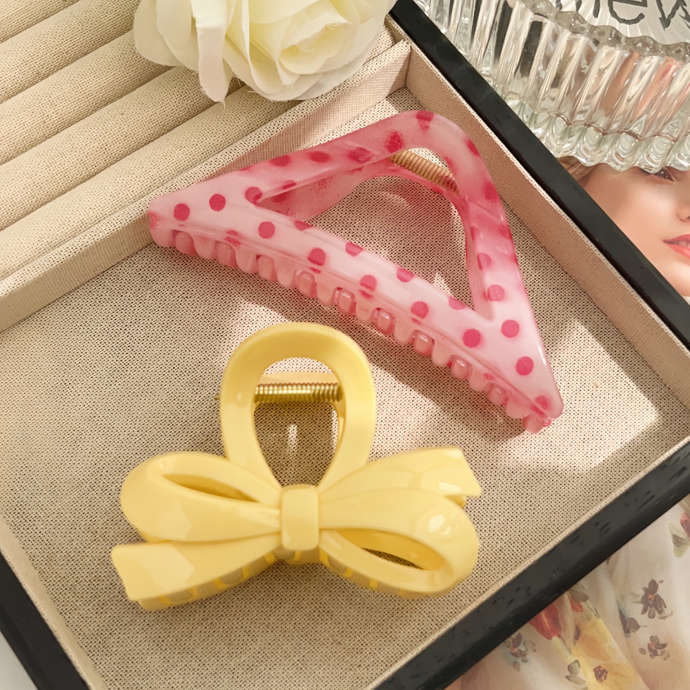 Outdoor Furniture Decor - 19 Stile Haarklammern für Frauen Blumen