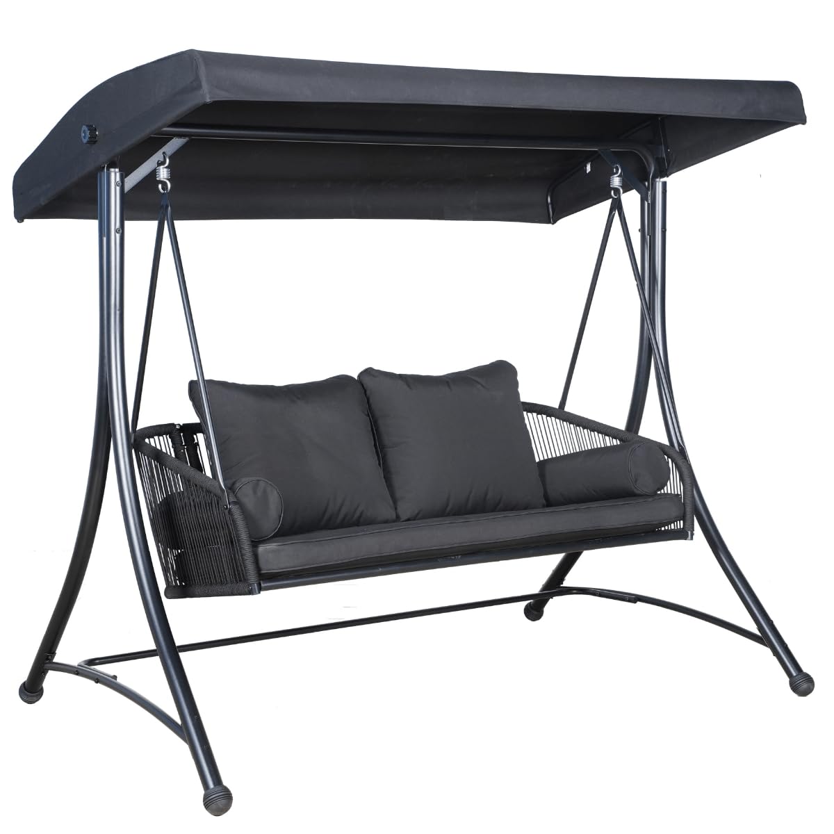 Outdoor Furniture Ofo - o*-Ramona Premium Gartenschaukel mit Überdachung -