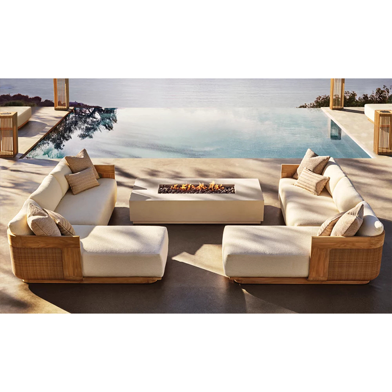 Outdoor Furniture Lounge Set - Luxuriöses Gartenmöbel-Design, Lounge, Terrasse, modulare Sets,
