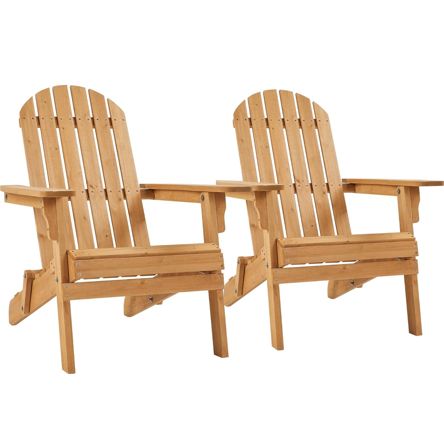 Klappbarer Adirondack-Stuhl, 2 – Outdoor Furniture Lounge Set Bewertung und Preis
