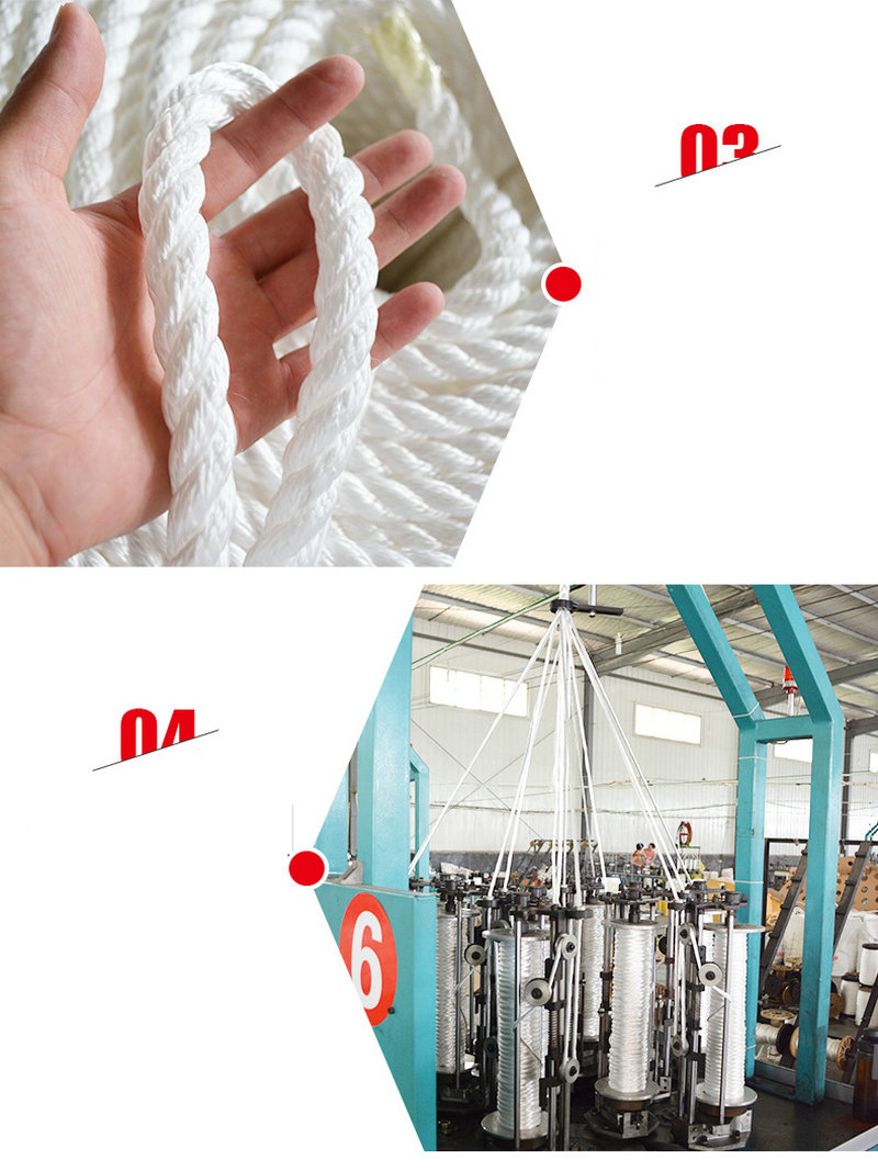 HQ 6-30 MM Reinem Weiß 100% Po – Outdoor Furniture Rope Bewertung und Preis