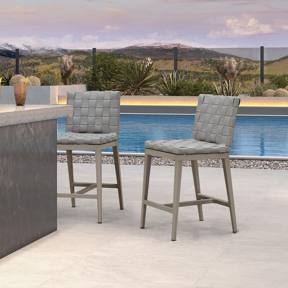 Outdoor-Barhocker-Set, 2-teili – Outdoor Furniture Ofo Bewertung und Preis