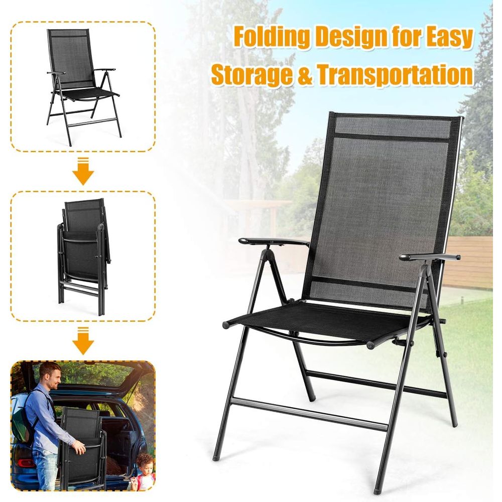 Set mit 4 Terrassen-Esszimmers – Outdoor Furniture Ofo Bewertung und Preis
