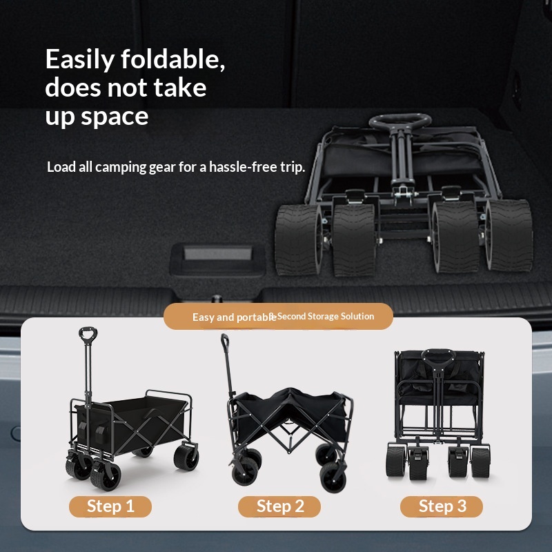Faltbarer Campingwagen mit gro – Outdoor Furniture Shop Bewertung und Preis