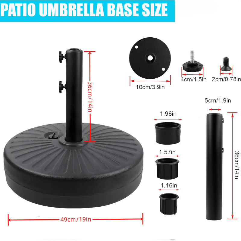 Schwerlast-Sonnenschirmständer – Outdoor Furniture With Umbrella Bewertung und Preis