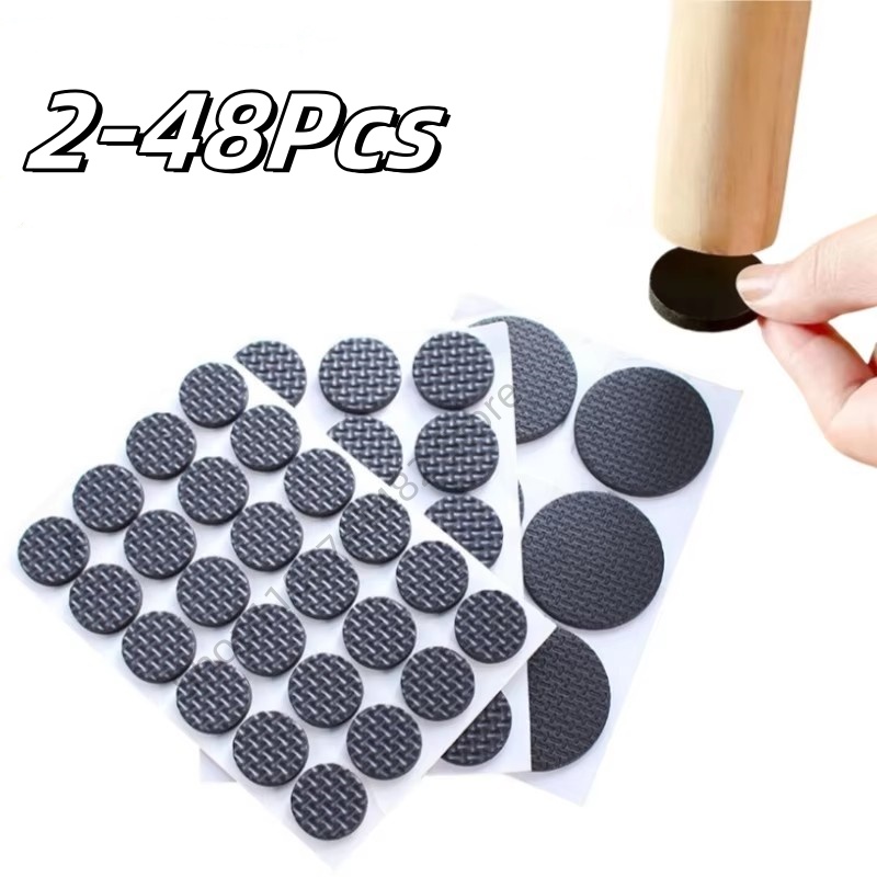 2-48 Stück Selbstklebende Schw – Outdoor Furniture Leg Protectors Bewertung und Preis