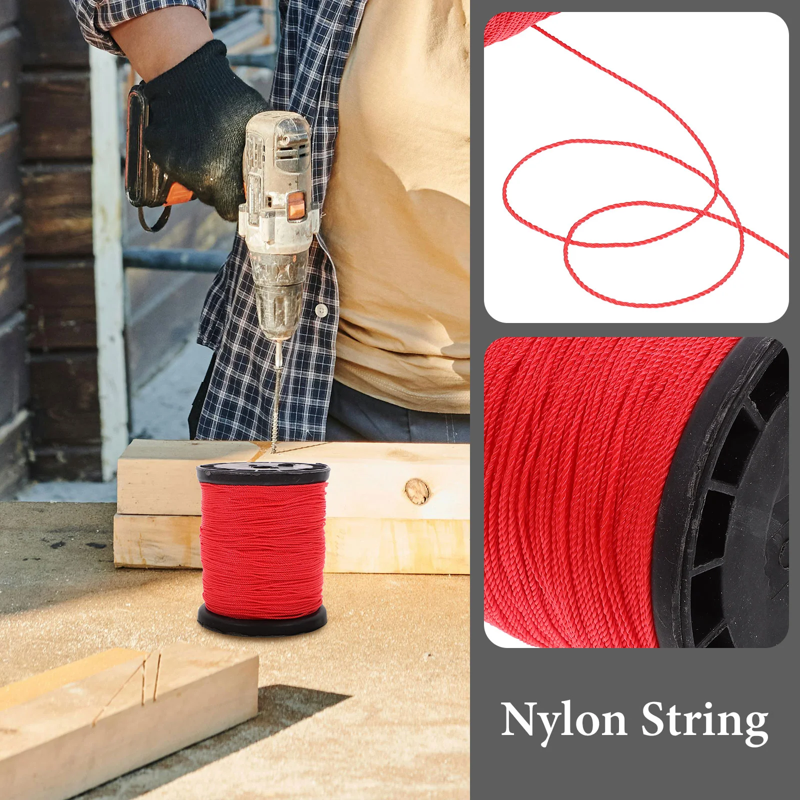 1-Rolle Bau-Nylon-Linienfaden, – Outdoor Furniture Rope Bewertung und Preis