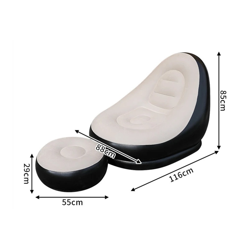 Aufblasbare Lazy Couch Sofas,  – Outdoor Furniture Lounge Set Bewertung und Preis