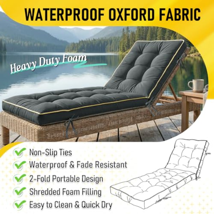 x21 Klappbare Sonnenliegenaufl – Outdoor Furniture Quick Dry Bewertung und Preis