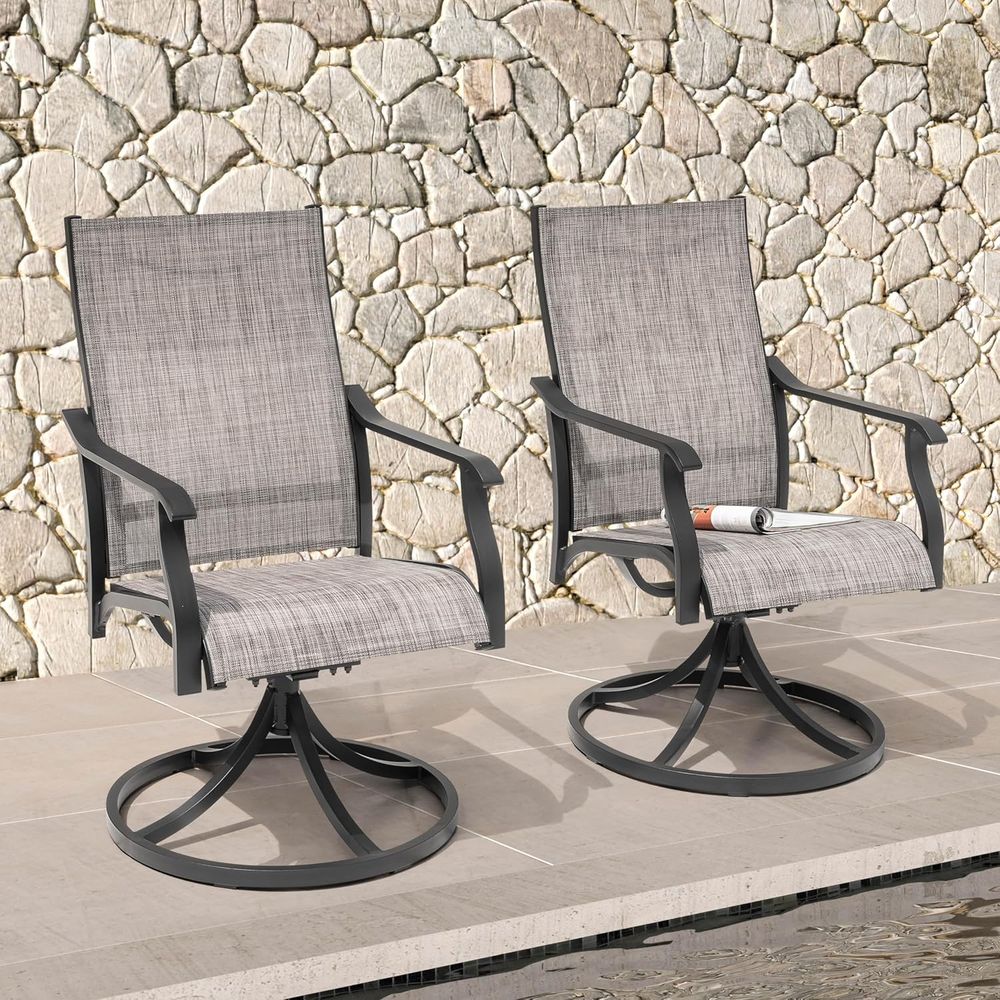 Drehbares Terrassenstuhl-Set m – Outdoor Furniture Ofo Bewertung und Preis