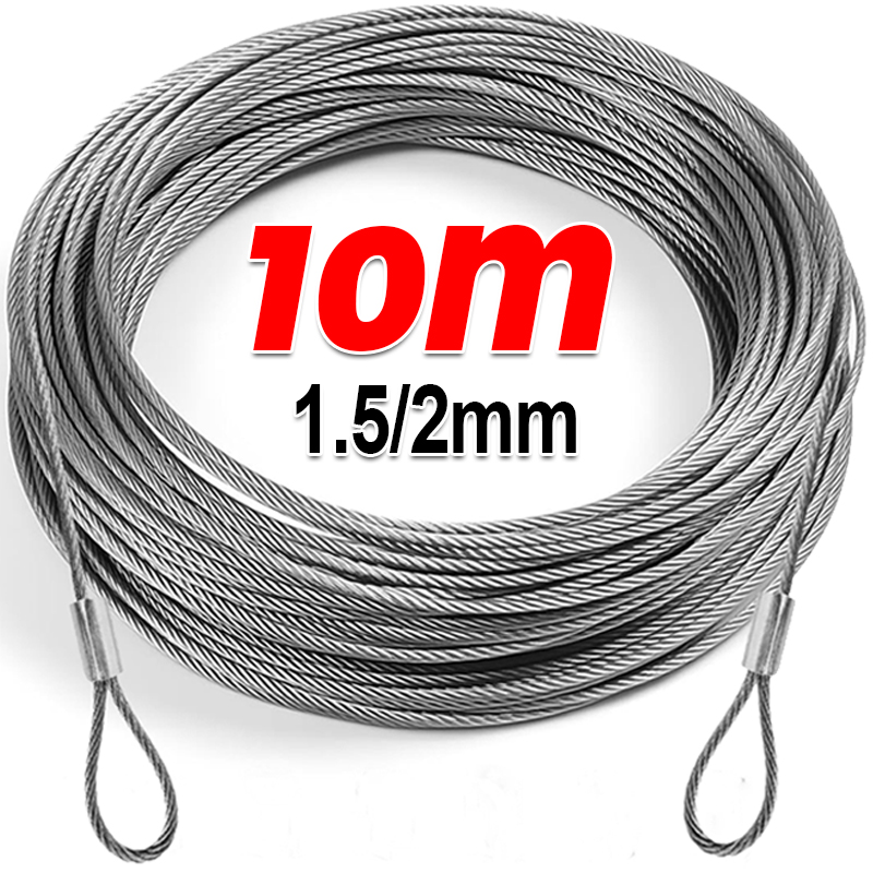 10/2M Edelstahl-Drahtseile für – Outdoor Furniture Rope Bewertung und Preis