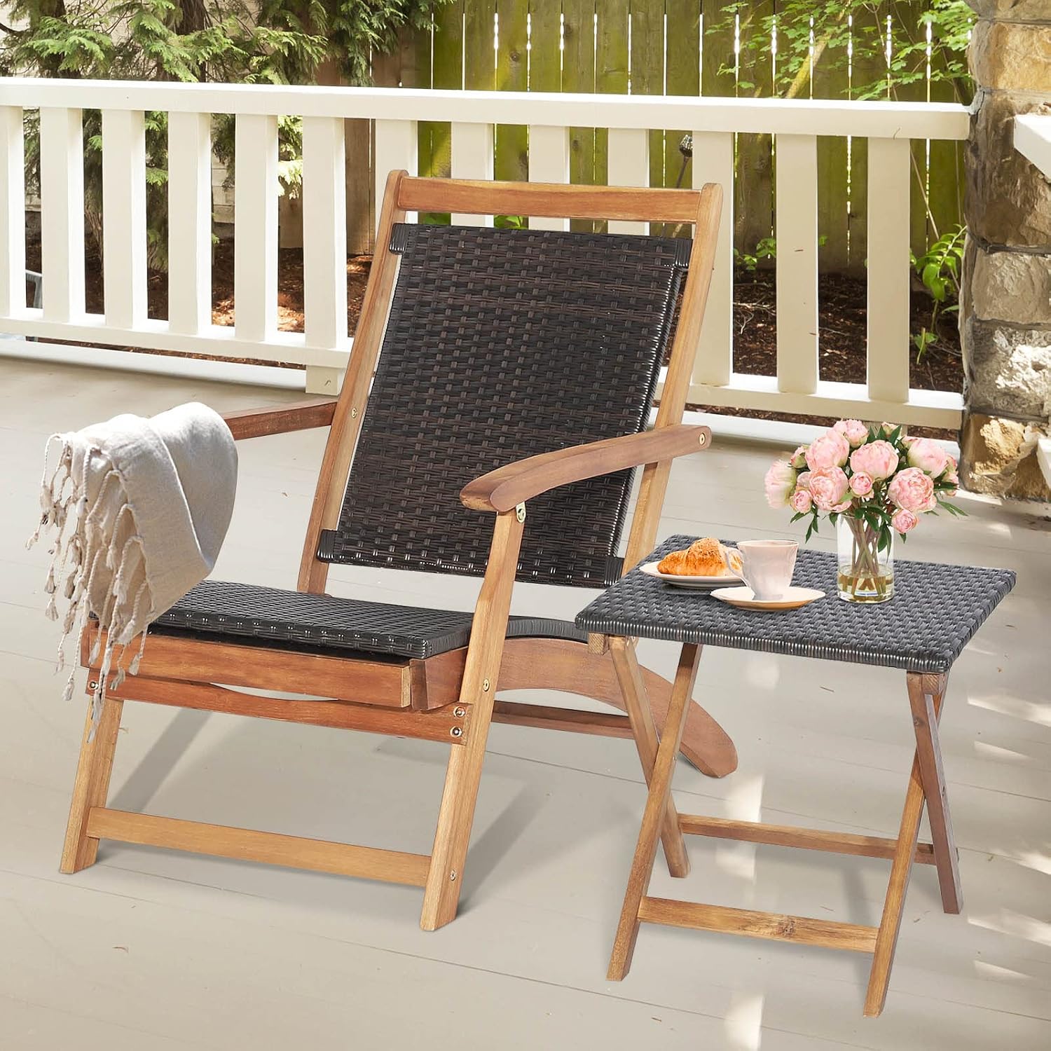 Klappbarer Outdoor-Loungesesse – Outdoor Furniture Lounge Set Bewertung und Preis