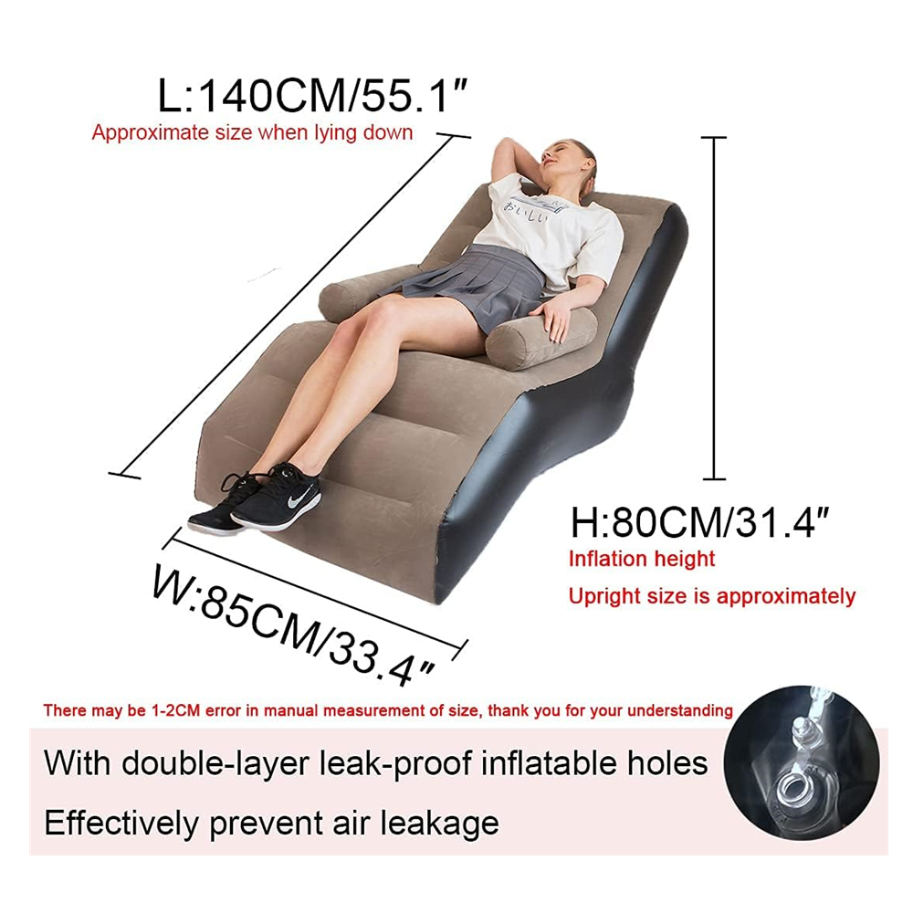 Klappbares Lazy Sofa, aufblasb – Outdoor Furniture Lounge Set Bewertung und Preis
