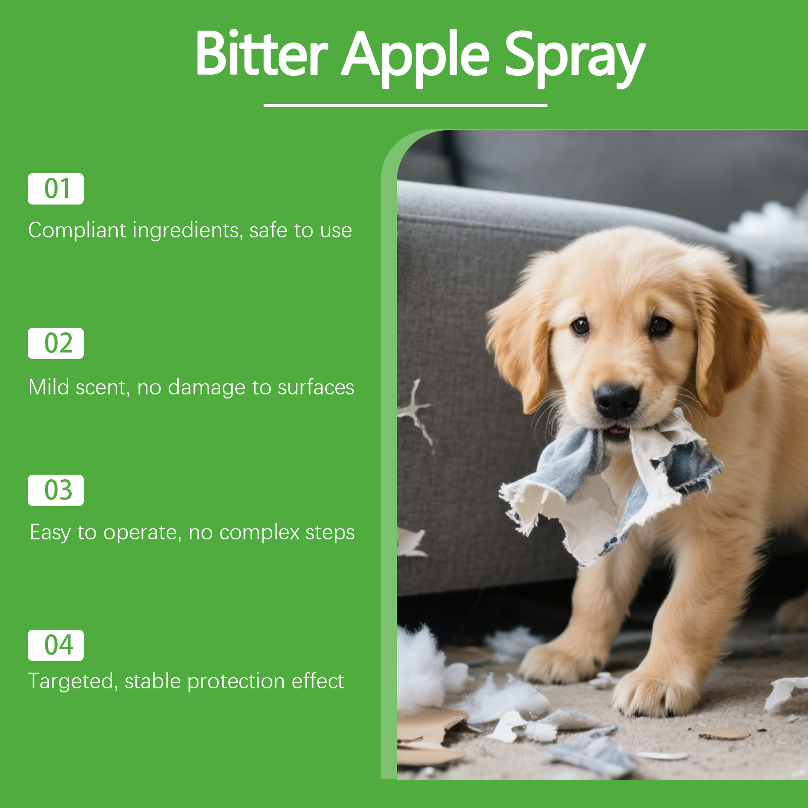 Anti-Kau-Spray für Haustiere,  – Outdoor Furniture Quick Dry Bewertung und Preis