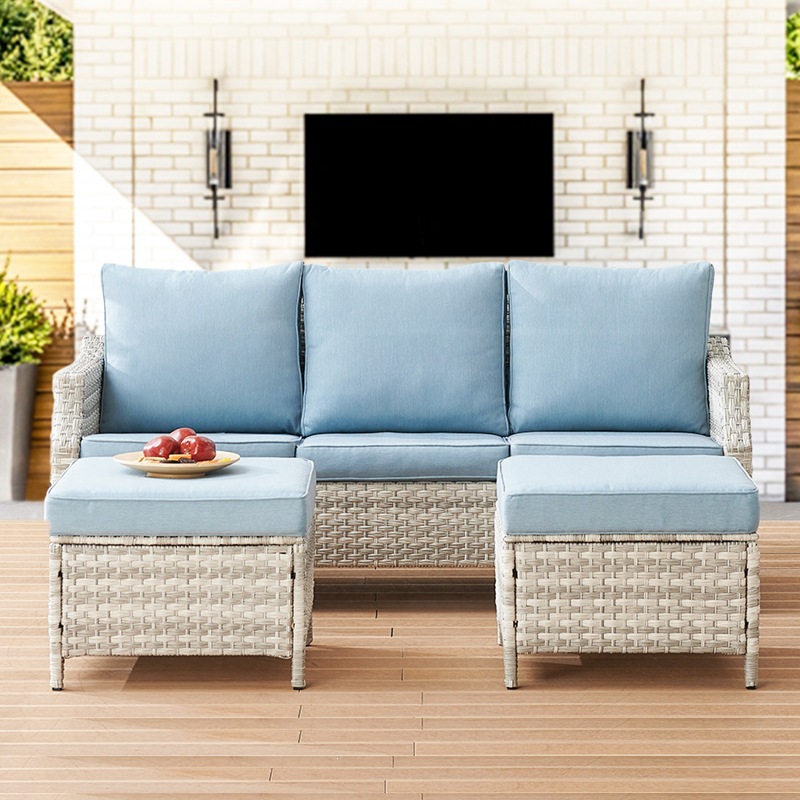 Modernes PE-Rattan Outdoor-Sof – Outdoor Furniture Quick Dry Bewertung und Preis