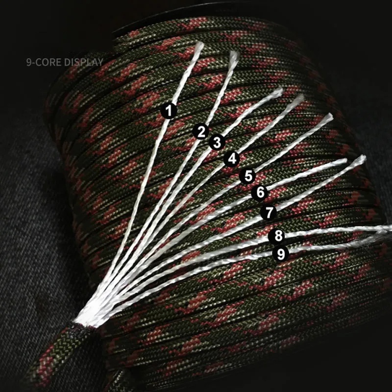 100 m, 550, 9-adriges Paracord – Outdoor Furniture Rope Bewertung und Preis
